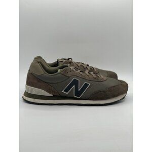 New Balance 515 Shoes Mens Size 12  Olive Green Suede Mesh Lace Up Sneakers